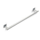 Urania Square 24 Inch Chrome Towel Bar - Stellar Hardware and Bath 