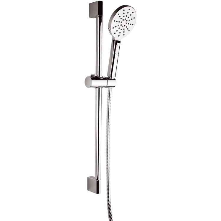 Wellness 27 Inch Sliding Rail Hand Shower Set With 4 Function Hand Shower - Stellar Hardware and Bath 