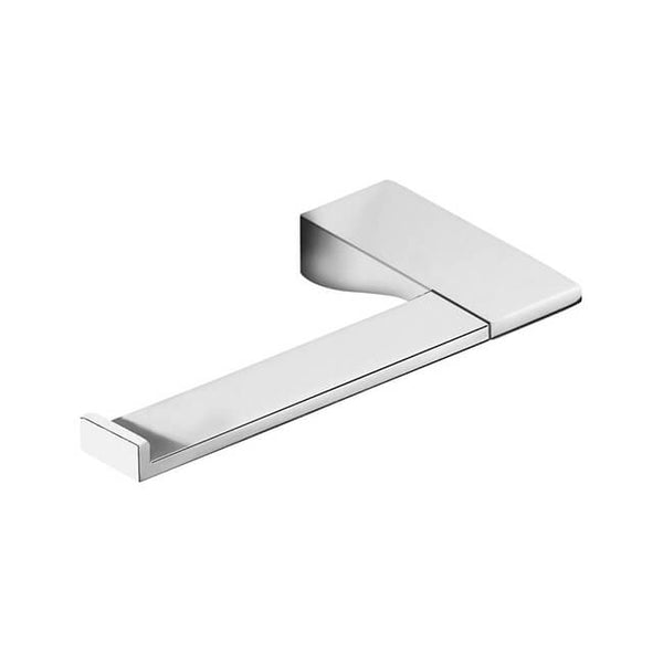 Glamour Square Polished Chrome Toilet Roll Holder - Stellar Hardware and Bath 