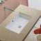 Tech Rectangular White Ceramic Undermount Sink - Stellar Hardware and Bath 