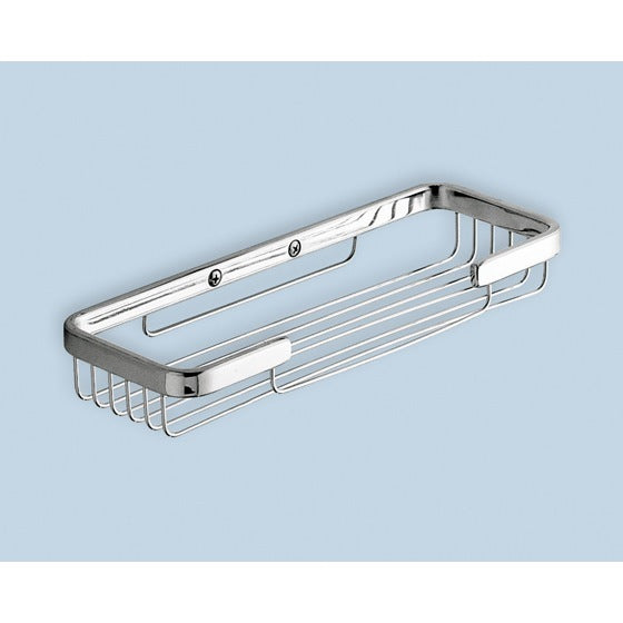 Wire Chrome Wire Shower Basket - Stellar Hardware and Bath 