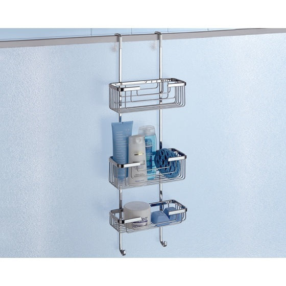 Wire Over-the-Door Triple Shower Basket - Stellar Hardware and Bath 