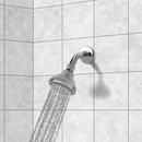 Water Therapy Chrome 2 Function Shower Head with Shower Arm - Stellar Hardware and Bath 