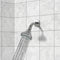 Water Therapy Chrome 2 Function Shower Head with Shower Arm - Stellar Hardware and Bath 