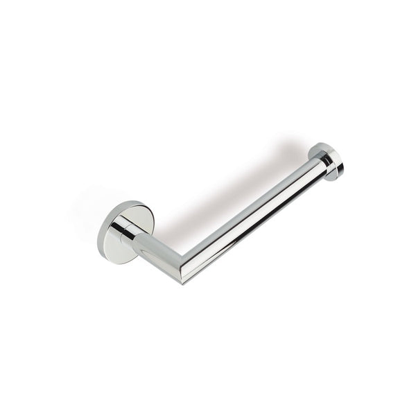 Medea Round Chrome or Satin Nickel Toilet Paper Holder - Stellar Hardware and Bath 