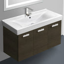 39 Inch Vanity Cabinet With Fitted Sink - Stellar Hardware and Bath 