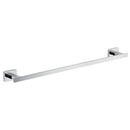 Atena 24 Inch Square Polished Chrome Towel Rail - Stellar Hardware and Bath 