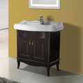 31 Inch Floor Standing Calvados Vanity Cabinet With Fitted Sink - Stellar Hardware and Bath 