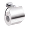 Bernina Chrome Wall Mounted Toilet Paper Holder with Cover - Stellar Hardware and Bath 