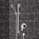 Autunno Chrome Slidebar Shower Set With Hand Shower - Stellar Hardware and Bath 