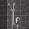 Autunno Chrome Slidebar Shower Set With Hand Shower - Stellar Hardware and Bath 