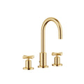 DornBracht TARA Three-hole lavatory mixer with drain - Stellar Hardware and Bath 