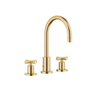 DornBracht TARA Three-hole lavatory mixer with drain - Stellar Hardware and Bath 
