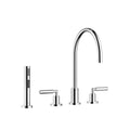DornBracht TARA Three-hole mixer with side spray set - Stellar Hardware and Bath 