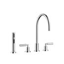 DornBracht TARA Three-hole mixer with side spray set - Stellar Hardware and Bath 