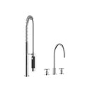 DornBracht TARA Three-hole mixer with Profi spray set - Stellar Hardware and Bath 