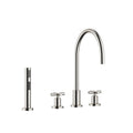 DornBracht TARA Three-hole mixer with side spray set - Stellar Hardware and Bath 