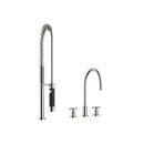 DornBracht TARA Three-hole mixer with Profi spray set - Stellar Hardware and Bath 