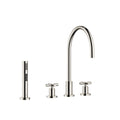 DornBracht TARA Three-hole mixer with side spray set - Stellar Hardware and Bath 