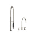 DornBracht TARA Three-hole mixer with Profi spray set - Stellar Hardware and Bath 