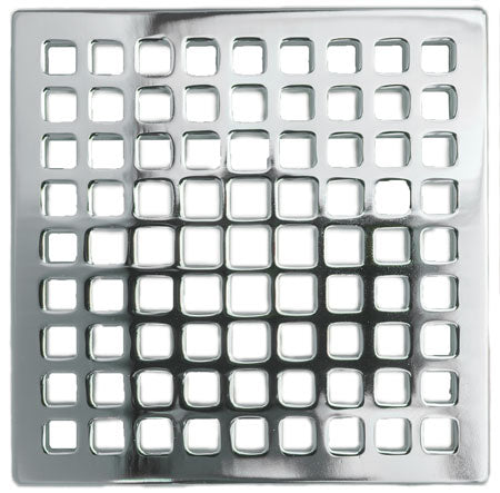 Tub & Shower - 233-401 4" Square Shower Drain - Stellar Hardware and Bath 