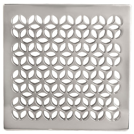 Tub & Shower - 233-603 6" Square Shower Drain - Stellar Hardware and Bath 