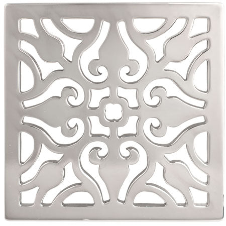 Newport Brass Tub & Shower 233-604 6" Square Shower Drain - Stellar Hardware and Bath 