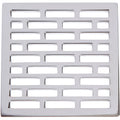 Tub & Shower - 233-606 6" Square Shower Drain - Stellar Hardware and Bath 