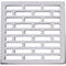 Tub & Shower - 233-606 6" Square Shower Drain - Stellar Hardware and Bath 