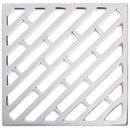 Tub & Shower - 233-608 6" Square Shower Drain - Stellar Hardware and Bath 