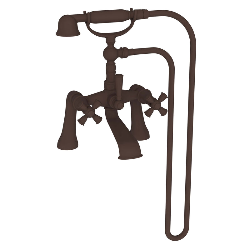 Newport Brass Aylesbury 2400-4272 Exposed Tub & Hand Shower Set - Deck Mount - Stellar Hardware and Bath 