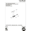 Cool Lines 870201 
Slotted Hook - Stellar Hardware and Bath 