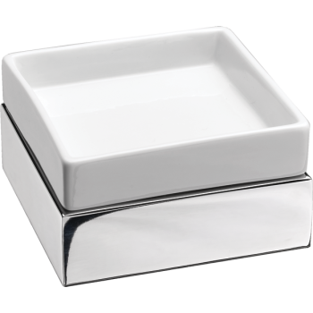 Cool Lines PL1364 
Platinum Soap Dish / Tumbler Tray - Stellar Hardware and Bath 