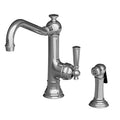 Jacobean - 2470-5313 Single Handle Kitchen Faucet with Side Spray - Stellar Hardware and Bath 