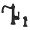 Newport Brass Jacobean 2470-5313 Single Handle Kitchen Faucet with Side Spray - Stellar Hardware and Bath 