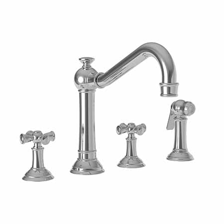 Jacobean - 2470-5432 Kitchen Faucet with Side Spray - Stellar Hardware and Bath 