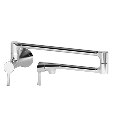 Vespera - 2500-5503 Pot Filler - Wall Mount - Stellar Hardware and Bath 