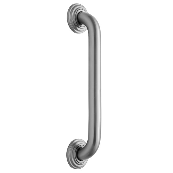 16" Deluxe Grab Bar with Traditional Round Flange - Stellar Hardware and Bath 