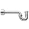 1 ½" Extra Long P Trap with Round Box Escutcheon - Stellar Hardware and Bath 