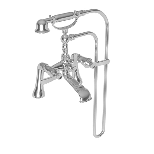 Newport Brass Roosevelt 2590-4273 Exposed Tub & Hand Shower Set - Deck Mount - Stellar Hardware and Bath 