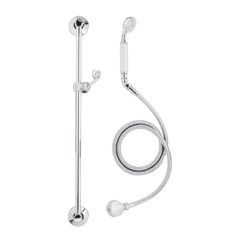 Newport Brass Tub & Shower 280D Slide Bar with Hand Shower Set - Stellar Hardware and Bath 