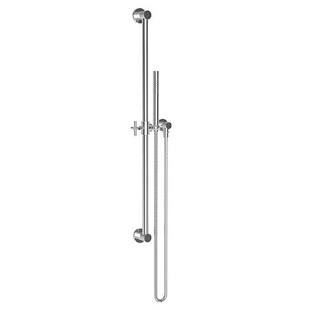 Tub & Shower - 280S Slide Bar with Single Function Hand Shower Set - Stellar Hardware and Bath 