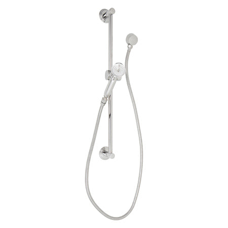 Tub & Shower - 281D Slide Bar with Single Function Hand Shower Set - Stellar Hardware and Bath 