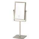 Glimmer Double Face Rectangular 3x Makeup Mirror - Stellar Hardware and Bath 