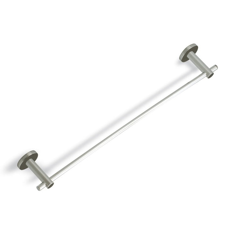 Venus Satin Nickel 18 Inch Towel Bar Made in Brass - Stellar Hardware and Bath 