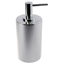 Yucca Black Round Free Standing Soap Dispenser in Resin - Stellar Hardware and Bath 