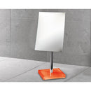 Rainbow Square Magnifying Mirror with Orange Base - Stellar Hardware and Bath 