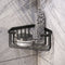 Wire Chrome Wire Corner Shower Basket - Stellar Hardware and Bath 