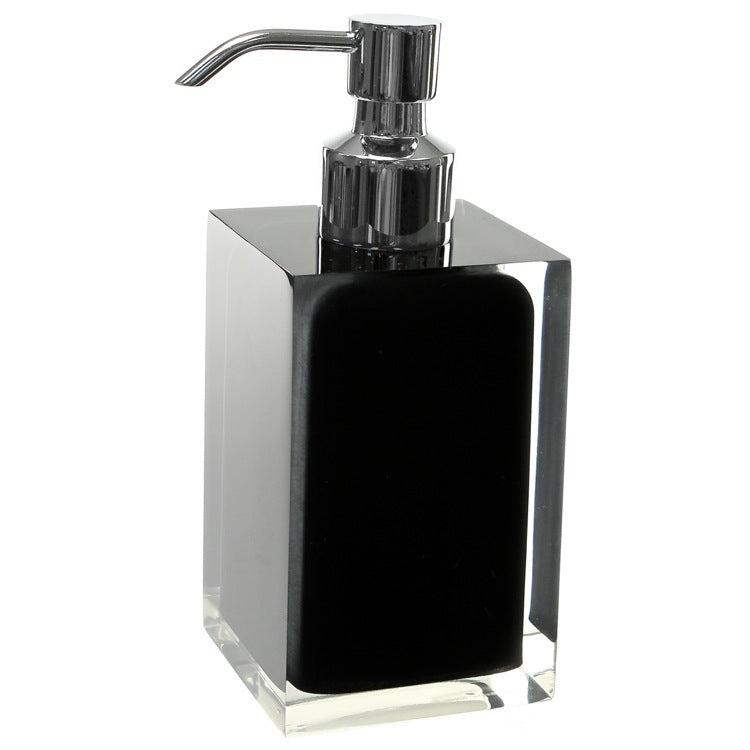 Rainbow Square Orange Countertop Soap Dispenser - Stellar Hardware and Bath 