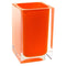 Square Orange Toothbrush Holder - Stellar Hardware and Bath 
